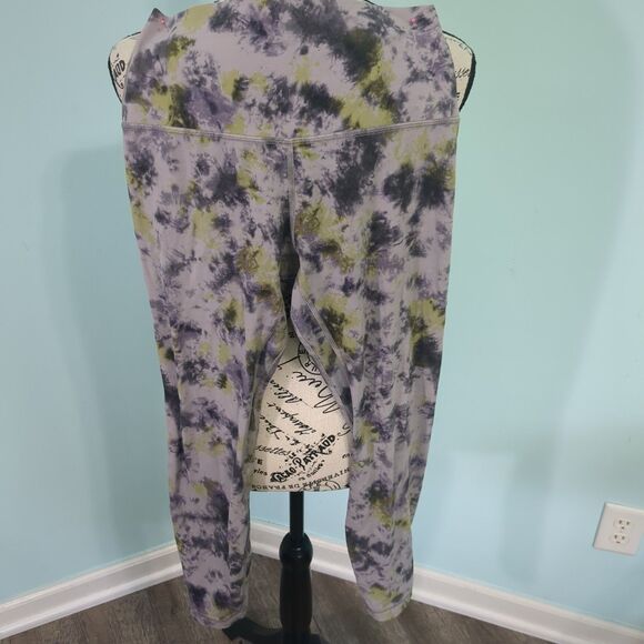 Lululemon Align High Rise Tie Dye Womens Legging Pants Mauve Grey 6 - Picture 1 of 2